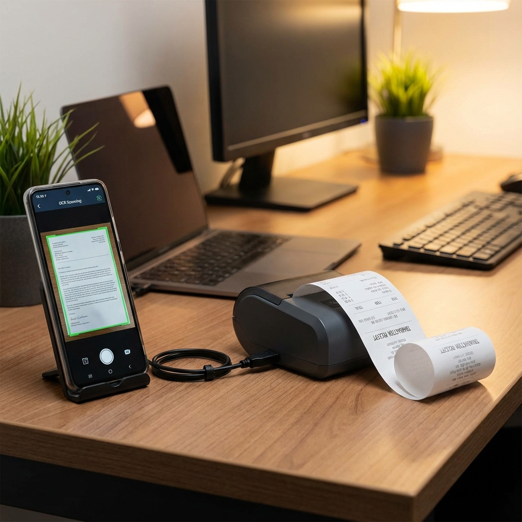 Bluetooth USB Printer Plus — mobile app preview